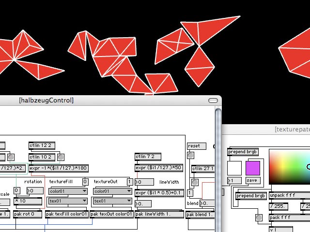 telematique, code, tools, geoplay, Videomapping, Projection Mapping, berlin, max, 2007