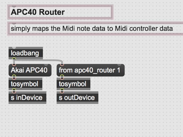 telematique, code, tools, AKAI APC 40, APC40_route, Berlin, max
